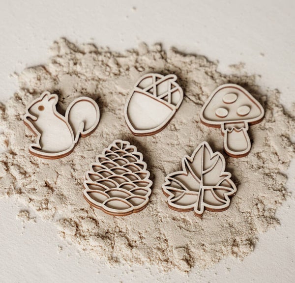 Leukmetletters - Vulvorm Mini Set | Herfst