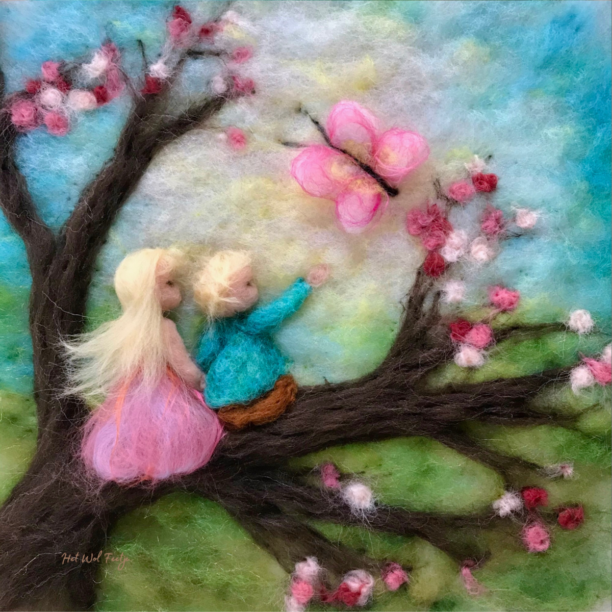 Toverlux - Toverplaat | Het Wol Feetje | Bloesemboom