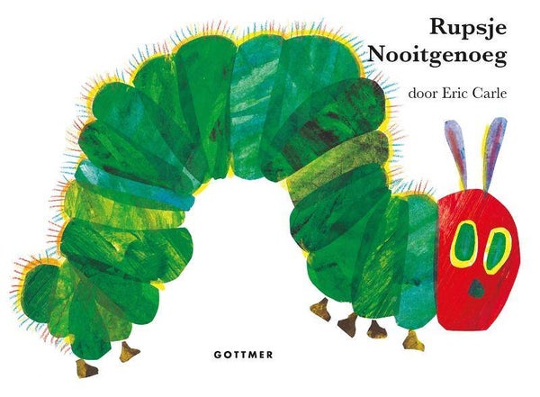 Uitgeverij Gottmer - Eric Carle - Rupsje nooit genoeg