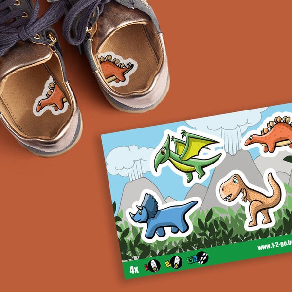 1-2 Go - Schoensticker | Dino's