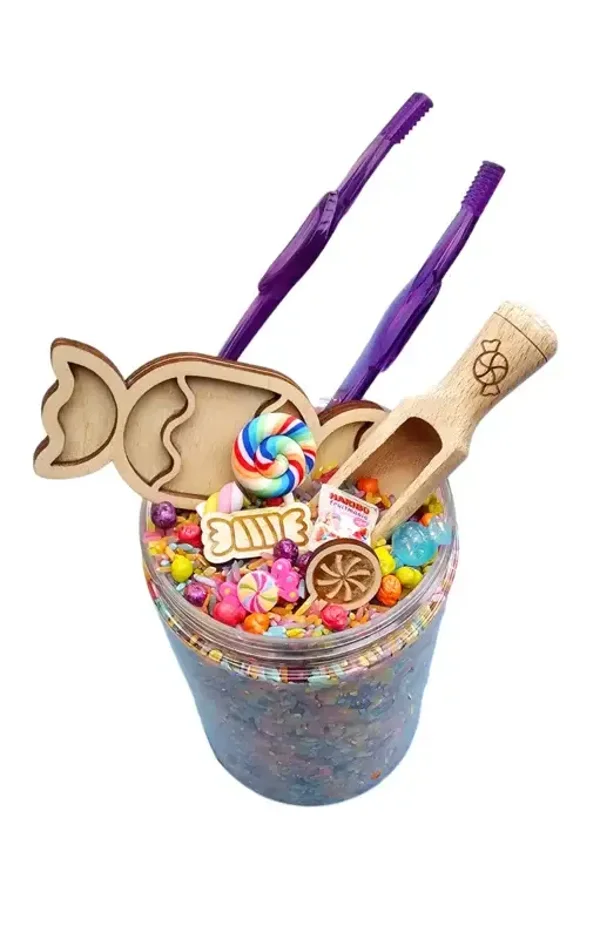 Sensoryfun - Pour & Play | Candyshop