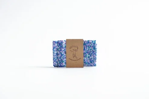 Laura's Play Cotton - Speeldoek | 50 x 50 | Confetti | Cool