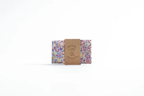 Laura's Play Cotton - Speeldoek | 50 x 50 | Confetti | Pastel