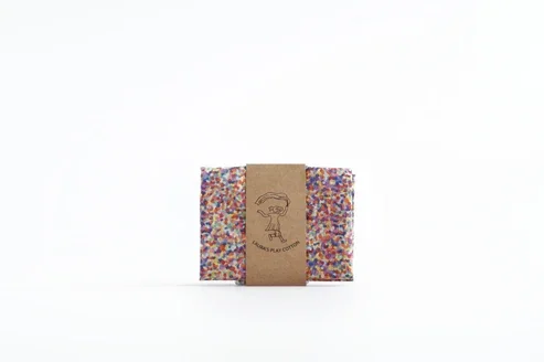 Laura's Play Cotton - Speeldoek | 90 x 90 | Confetti | Super