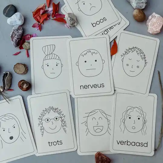 Wildebras - Flashcards | Emotie