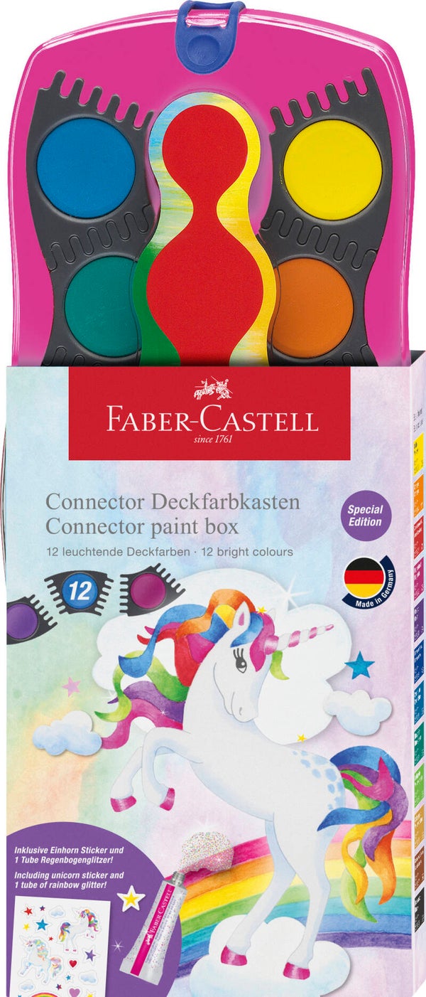 Faber-Castell - Waterverfdoos | Eenhoorn