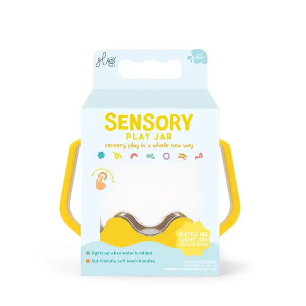 Glo Pals - Sensory Play Jar | Yellow