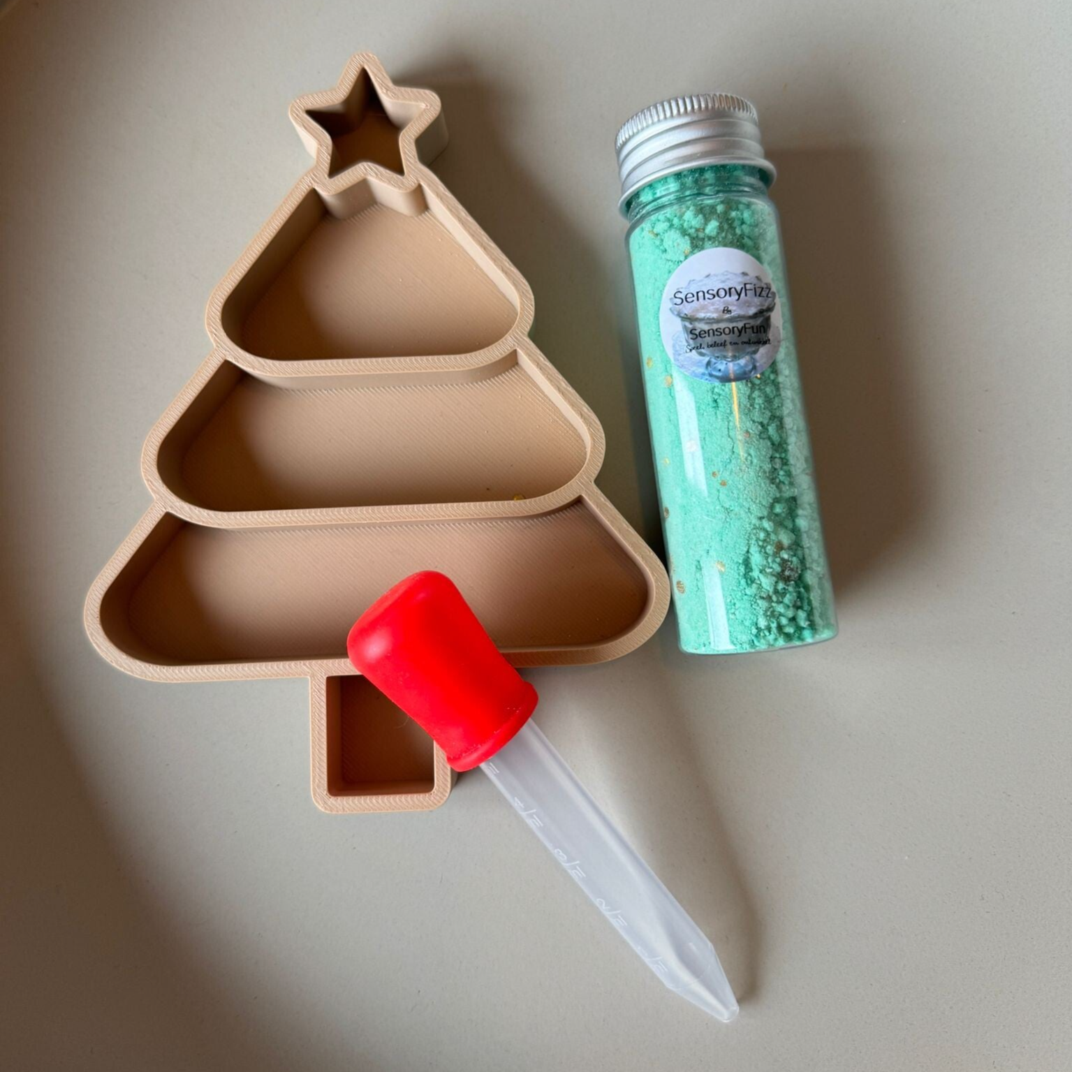 Mkiddiezz - Vulvorm PLA | Setje | Glinsterende Kerst