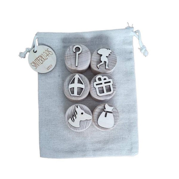 Kiddi - Houten Stempelset | Sinterklaas