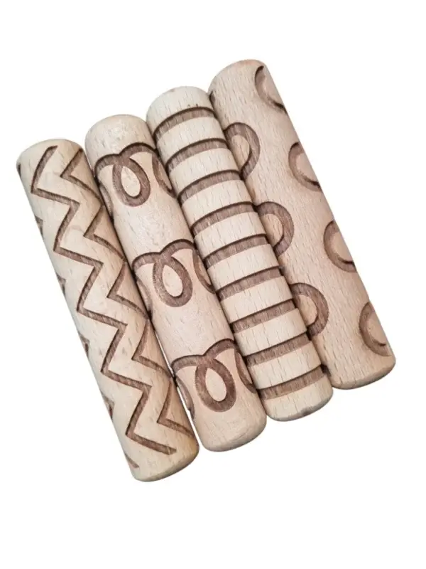 Kiddi - Houten Roller | Set | Patronen
