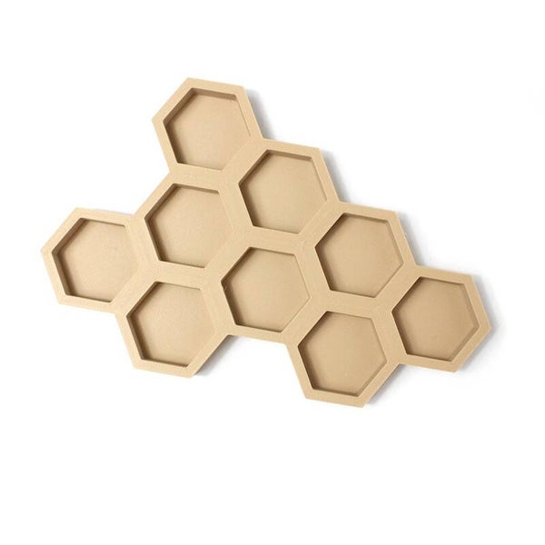 Kids Kabinet - PLA Vulvorm | Honingraat