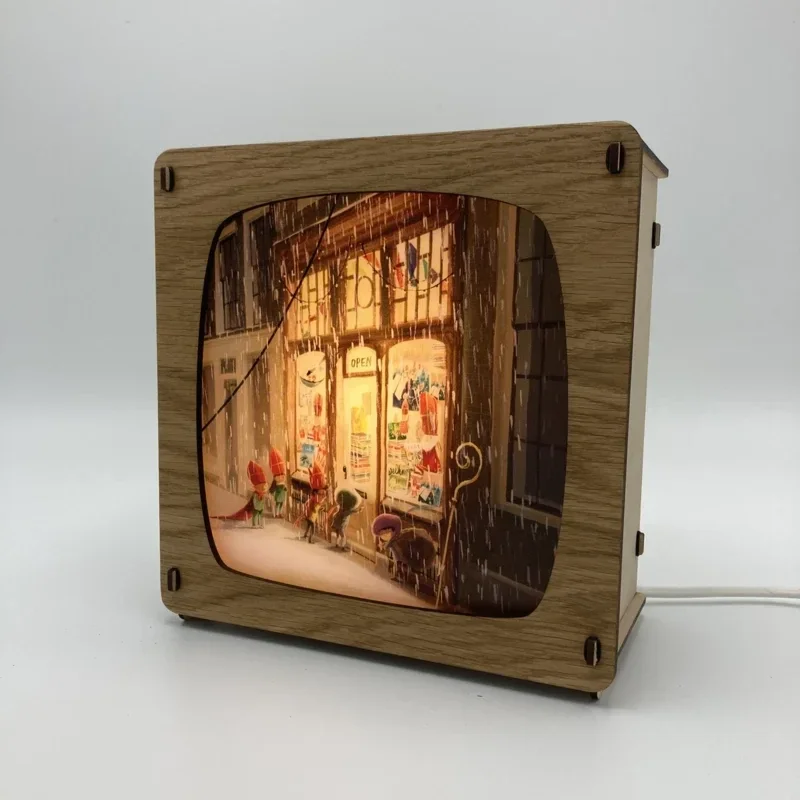 Het Houtlokael - Seizoenslamp | Basic | Eiken