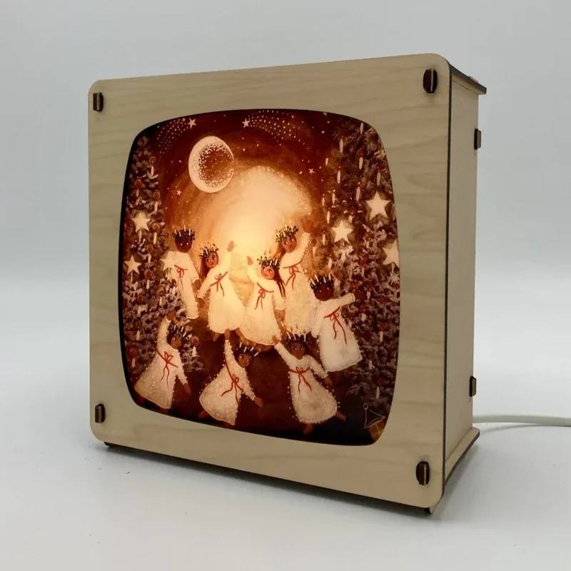 Het Houtlokael - Seizoenslamp | Basic | Esdoorn