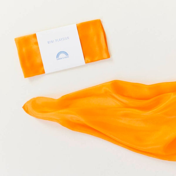 Sarah's Silks - Speelzijde | Mini | Oranje