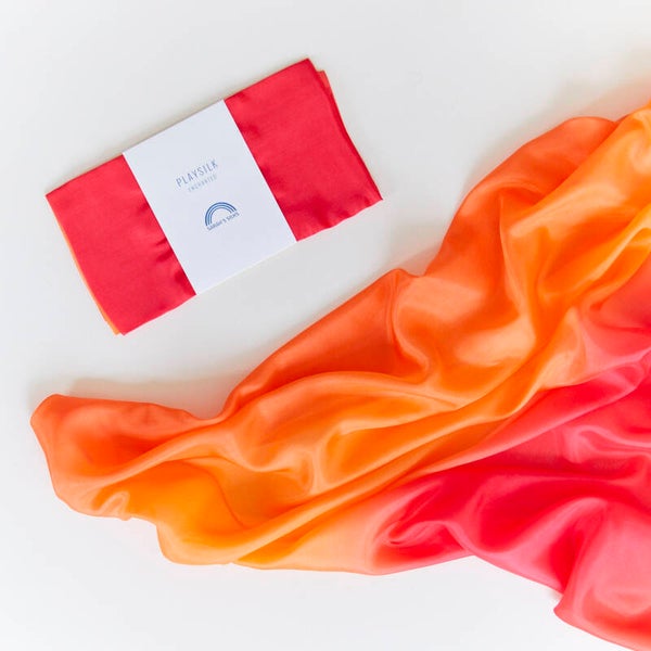 Sarah's Silks - Speelzijde | Medium | Enchanted | Vuur