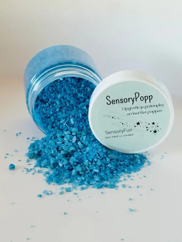 Sensoryfun - Sensorypopp | Klein | Blauw