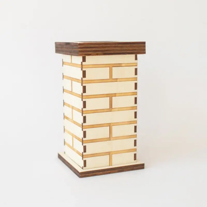 Studio de Rijk - Bouwpakket Schoorsteen | Schoorsteen