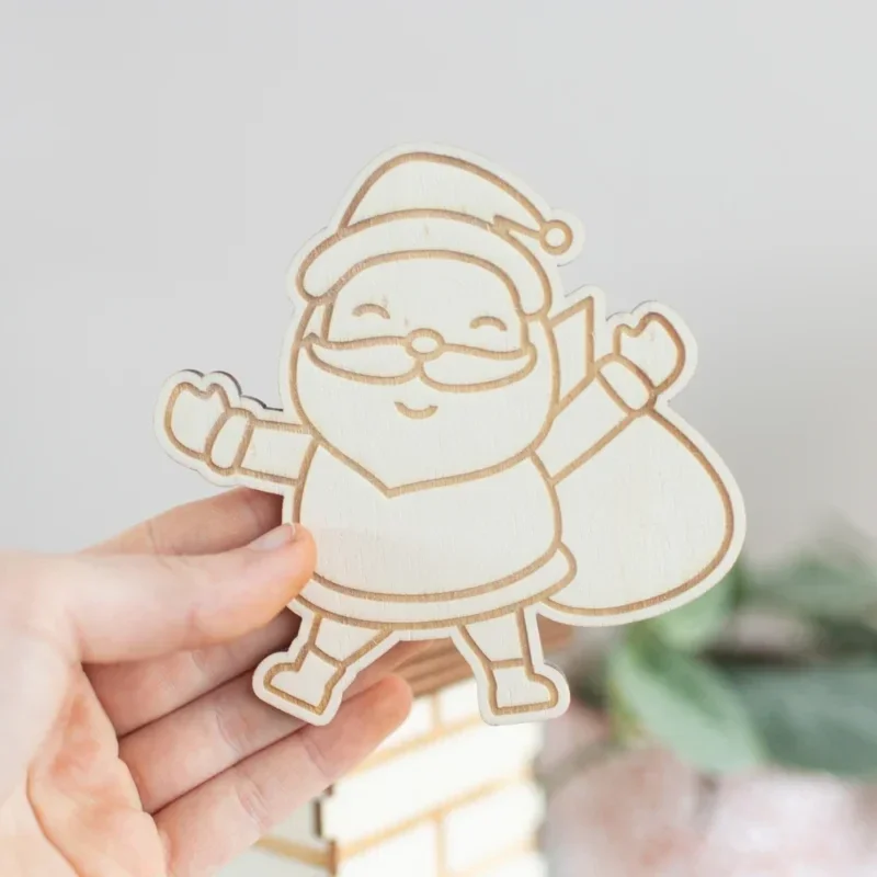 Studio de Rijk - Bouwpakket Schoorsteen | Kerstman (los)