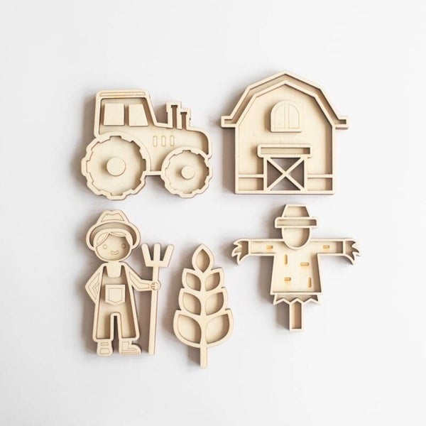 Studio de Rijk - Vulvorm Mini Set | Op de Boerderij