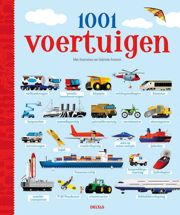 Uitgeverij Deltas - 1001 Voertuigen