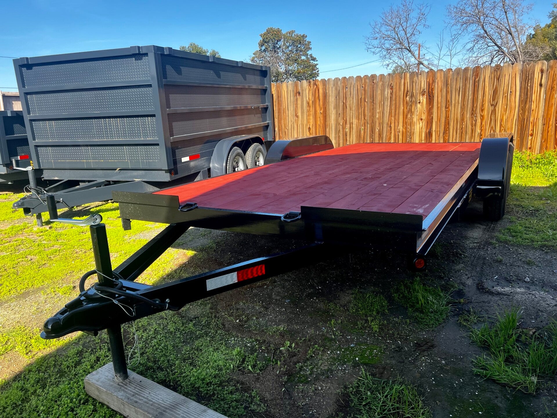 Wood Deck Car Haulers