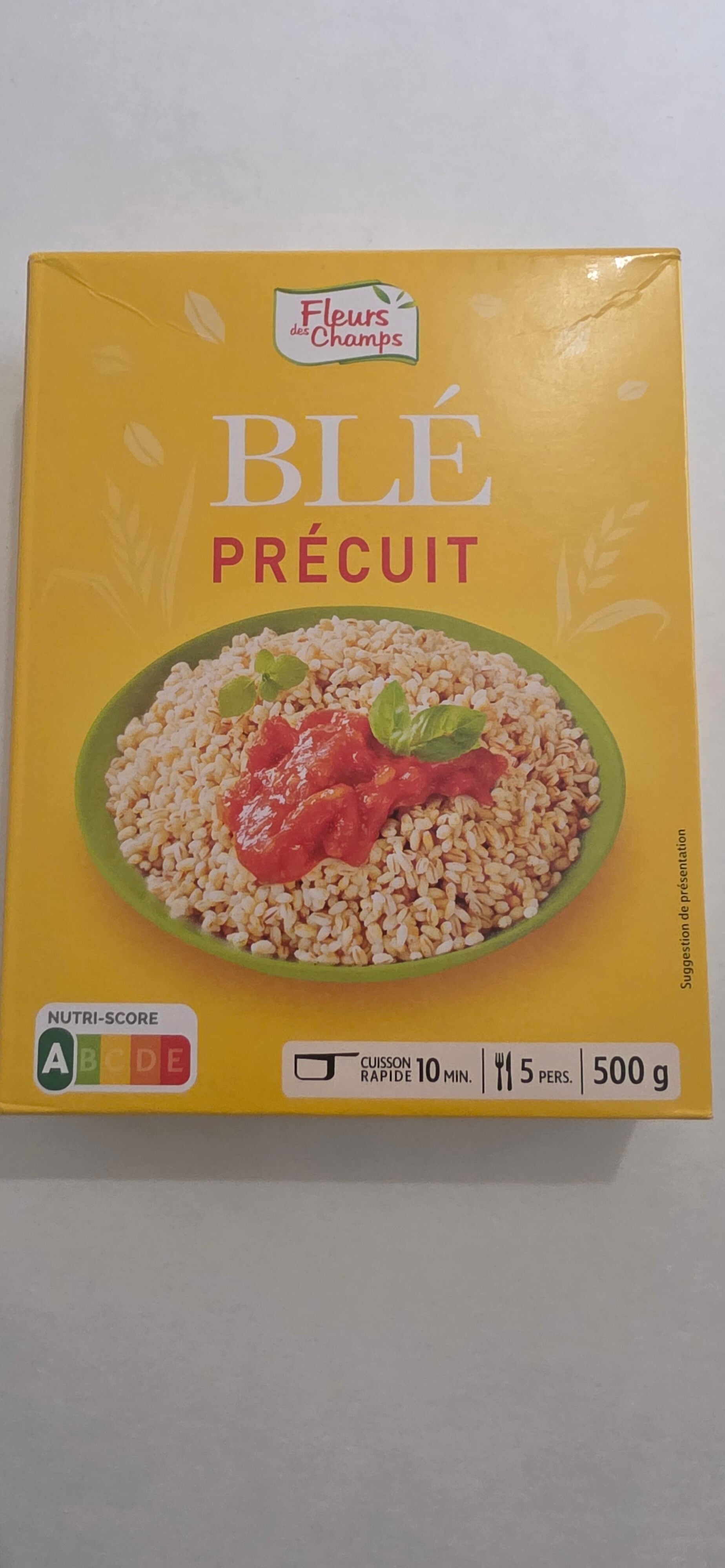 Blé précuit 500g