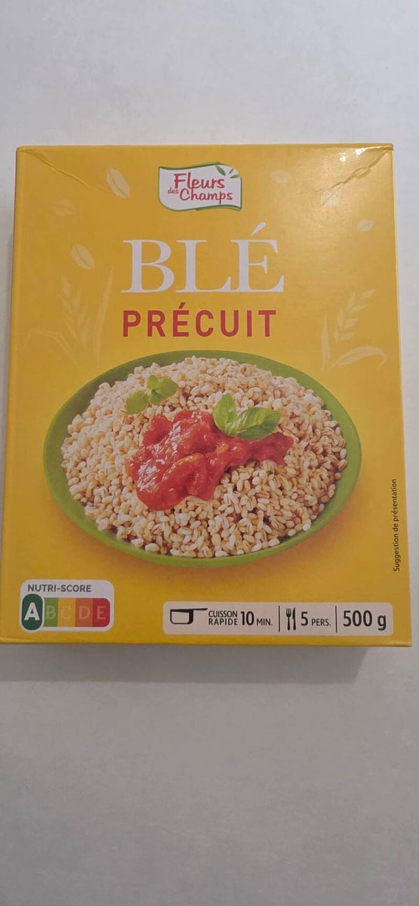 Blé précuit 500g