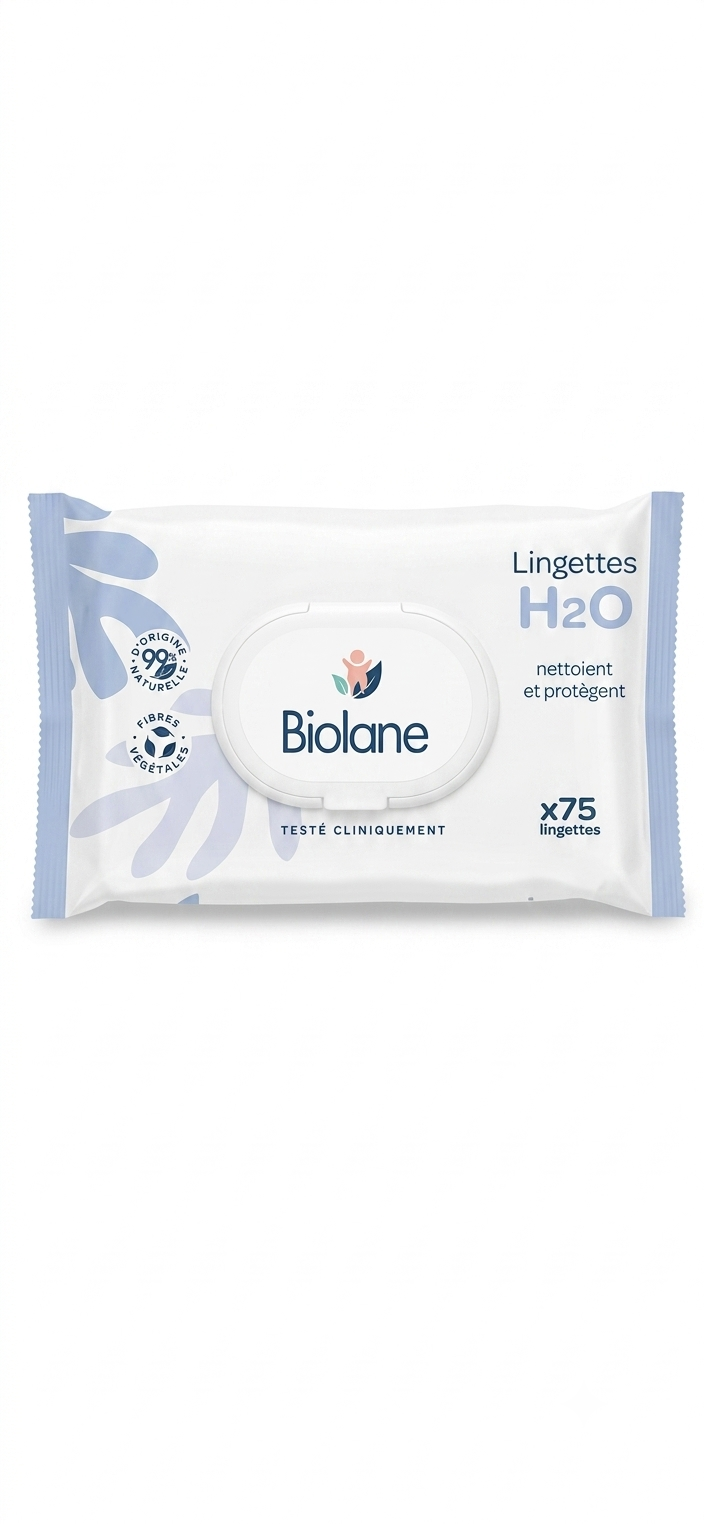 Lingettes bébé Biolane