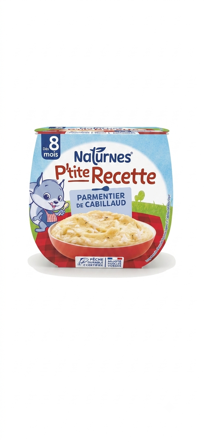 Petit pot Parmentier de Cabillaud Dès 8 mois