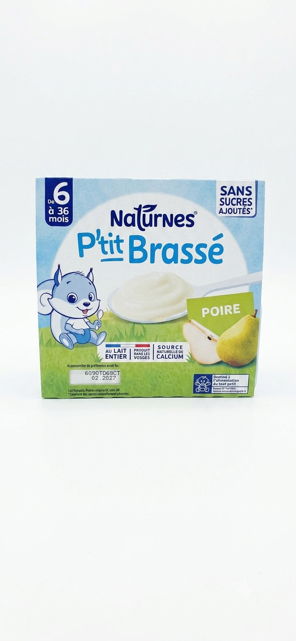 Petit Brassé poire Dès 6 mois
