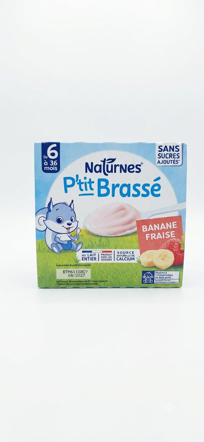 Petit Brassé Fraise Banane Dès 6 mois