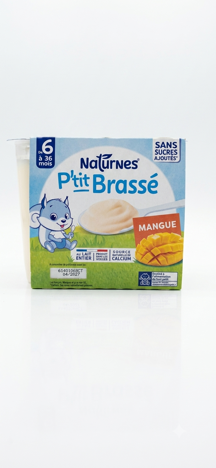 Petit Brassé Mangue Dès 6 mois