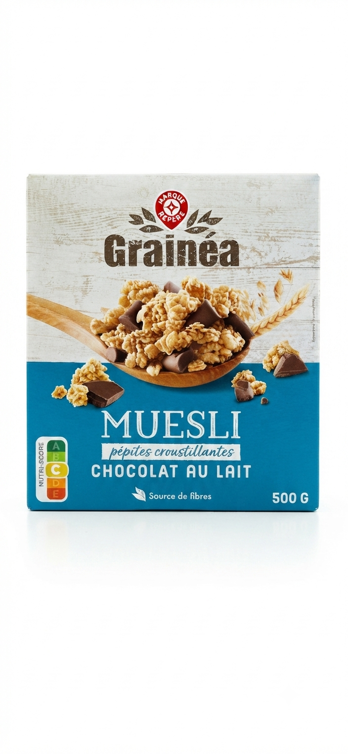 Muesli chocolat au lait