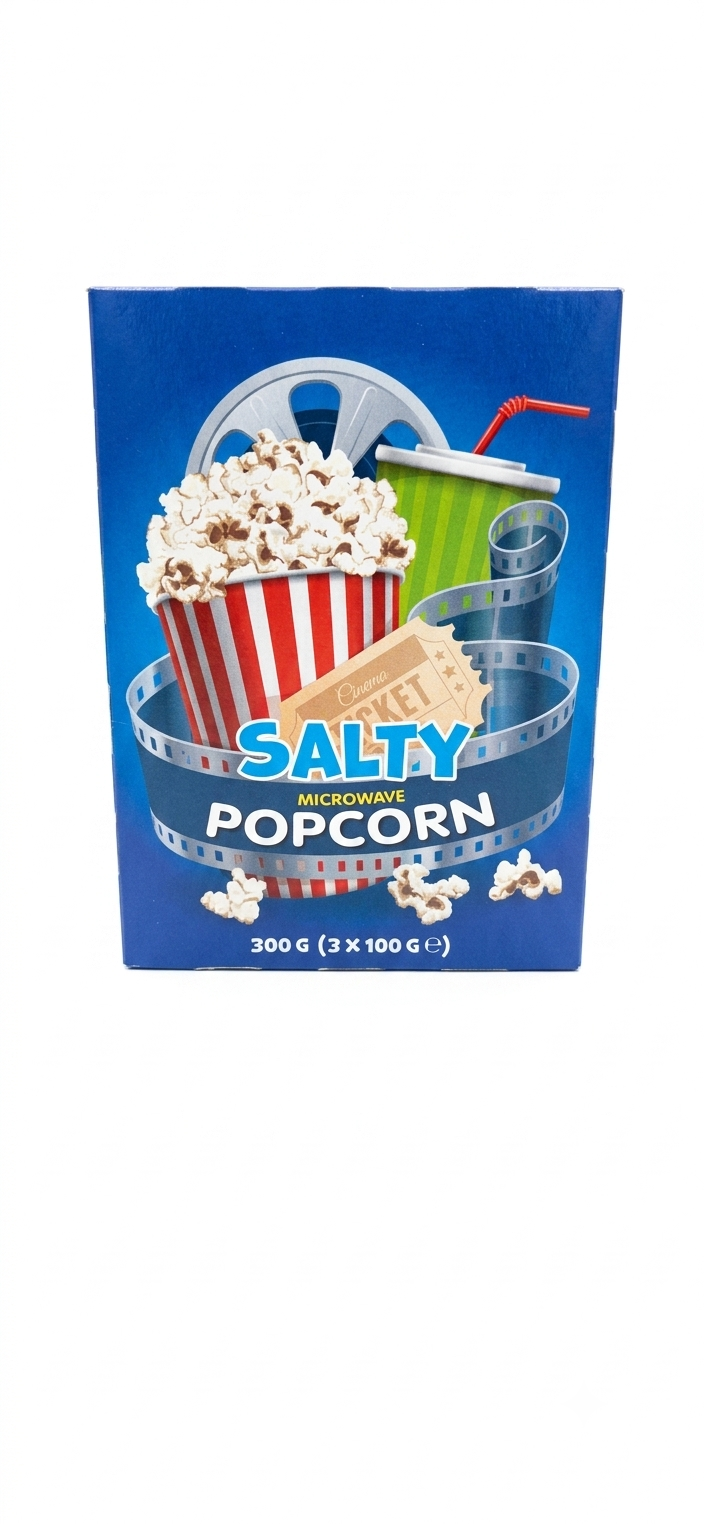 Popcorn salé (micro-onde)