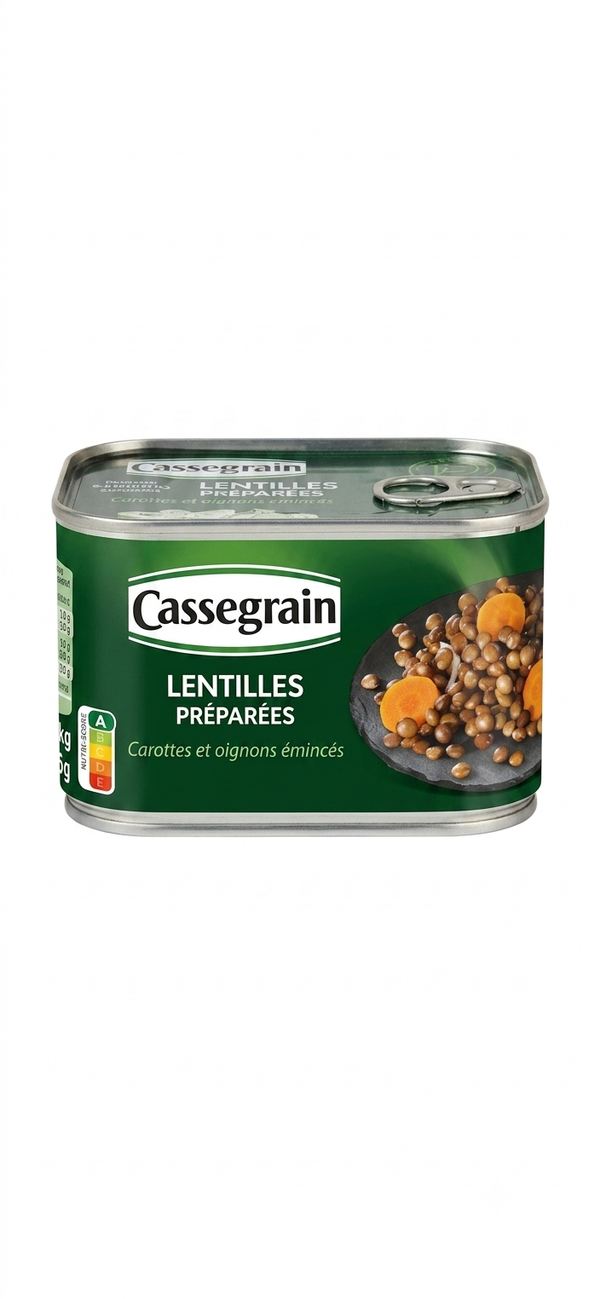 Lentilles Préparées