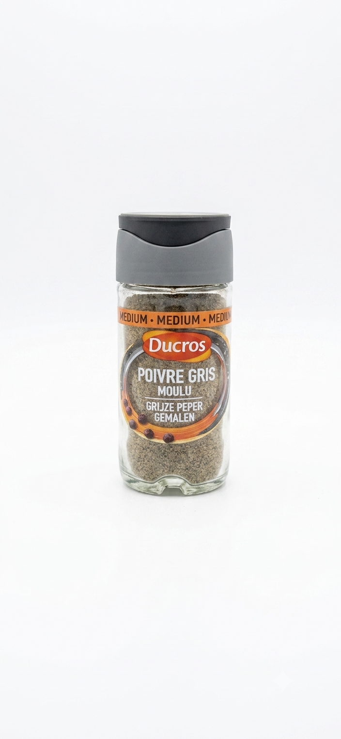 Poivre gris moulu