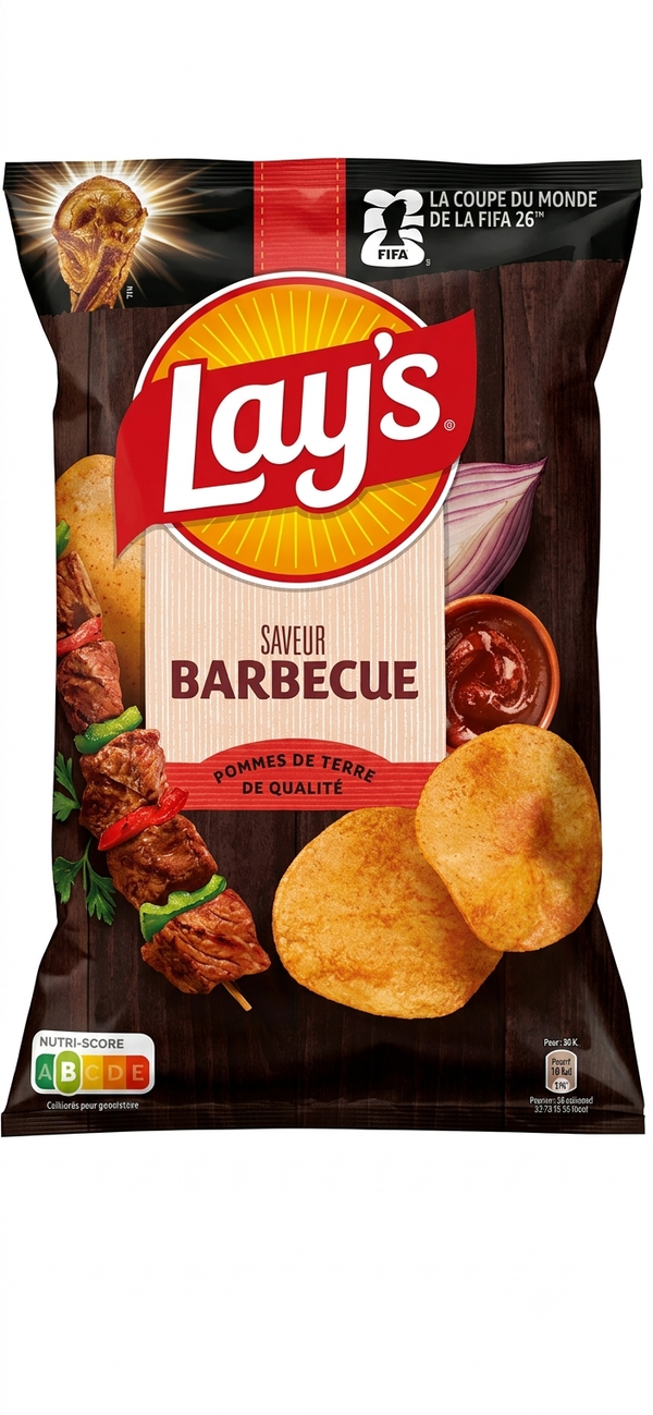 Chips saveur Barbecue