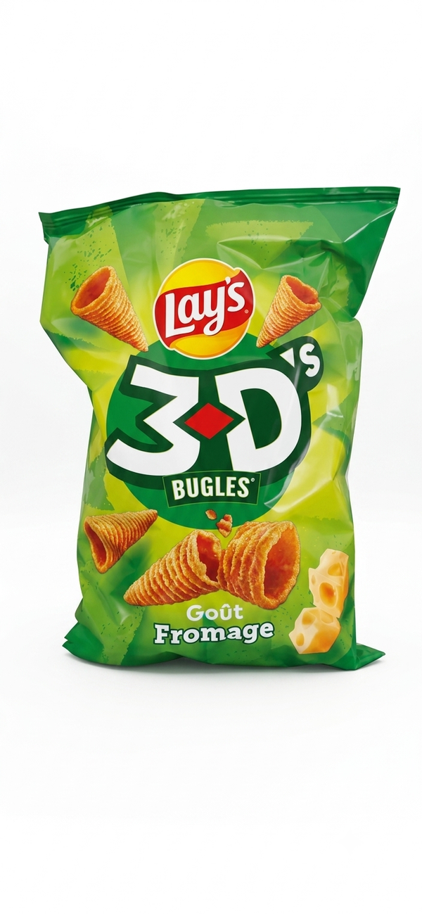 Chips 3d goût fromage