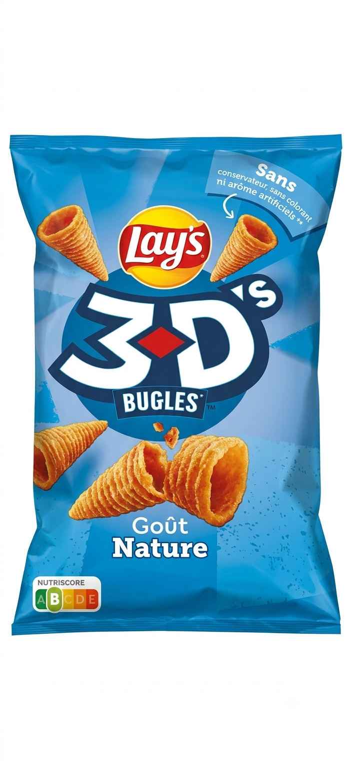 Chips 3d Nature