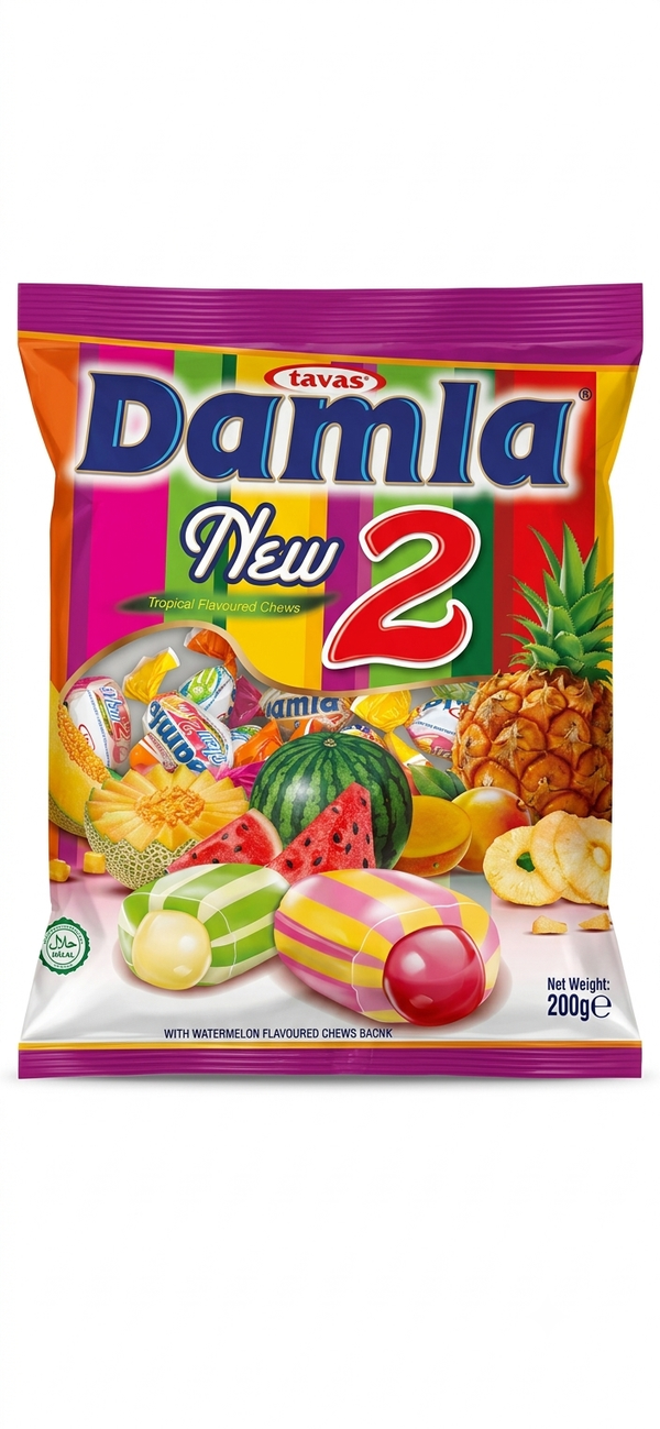 Bonbons saveur Tropical