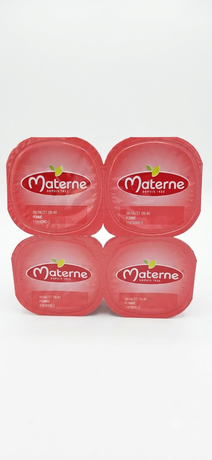 Compote Materne Pomme ×4