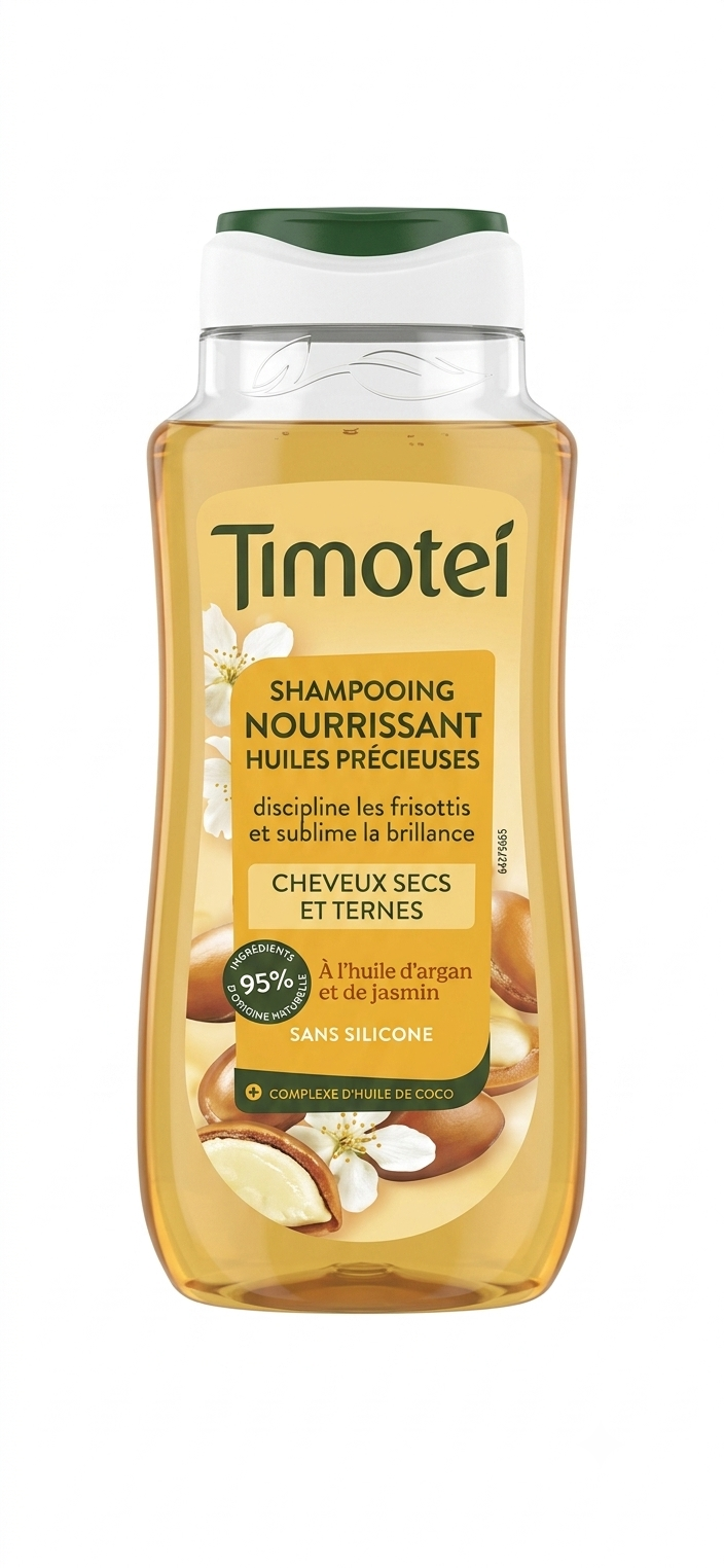 Shampoing cheveux secs et ternes