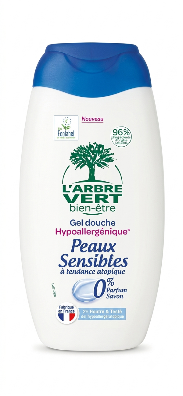 Gel douche Hypoallergénique