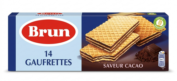 Gaufrettes saveur Cacao