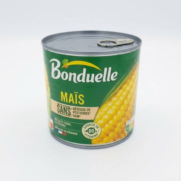 Maïs doux sans résidus pesticides