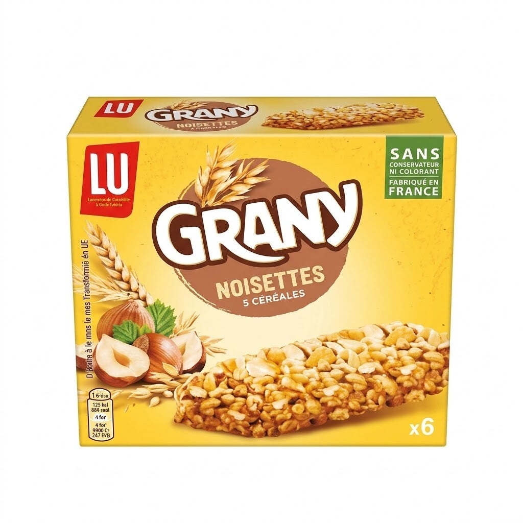 Barres aux céréales/Noisettes
