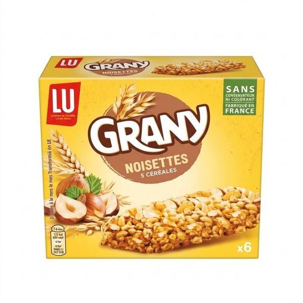 Barres aux céréales/Noisettes