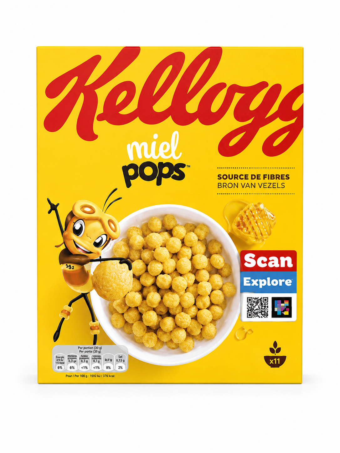 Cérèales miel pops