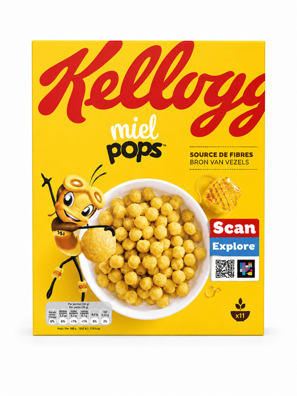 Cérèales miel pops
