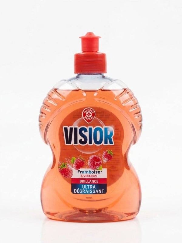 Liquide vaisselle framboise et vinaigre